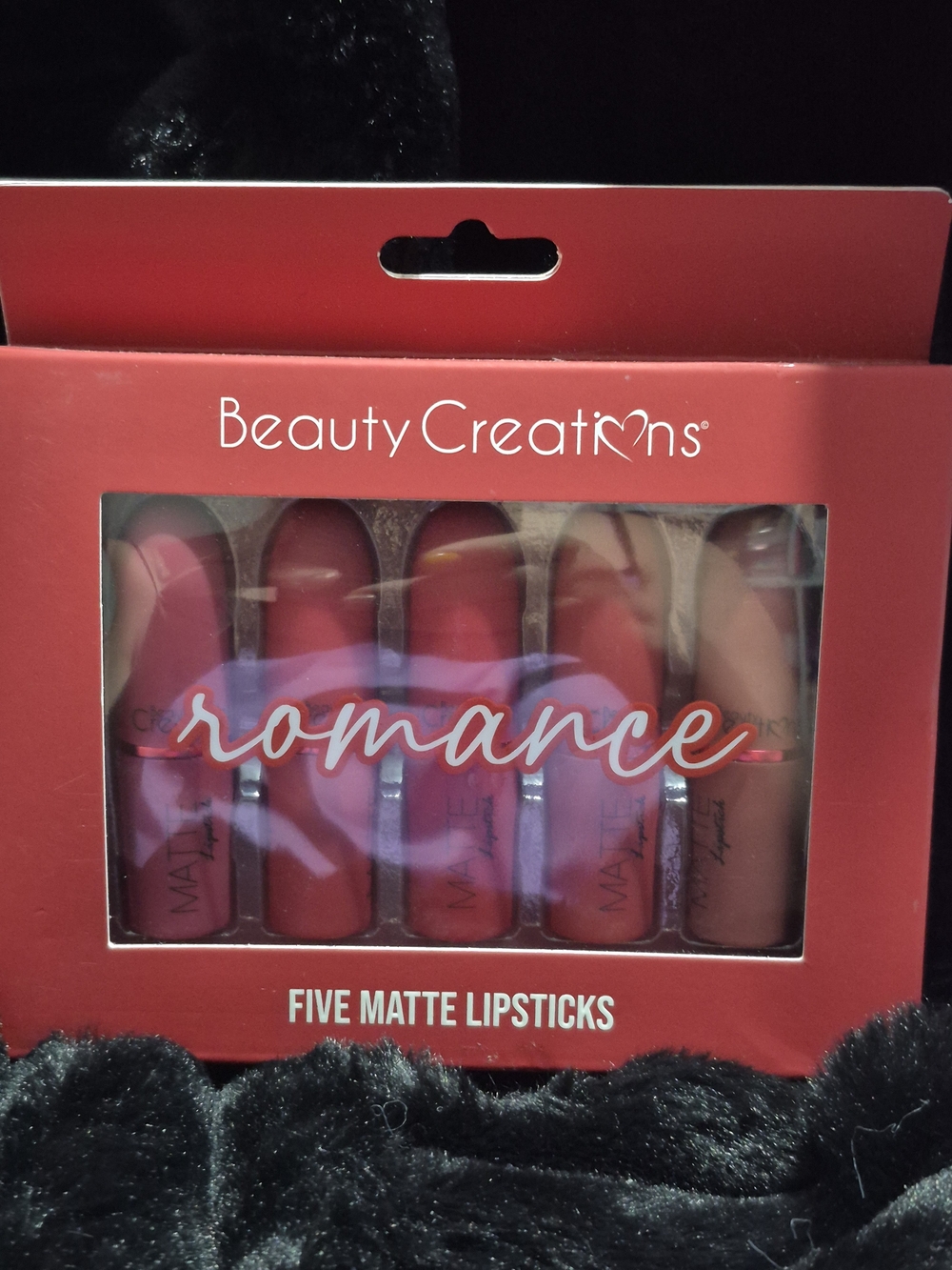 Beauty Creations Matte Lipstick Set - Red, Pink & Nude